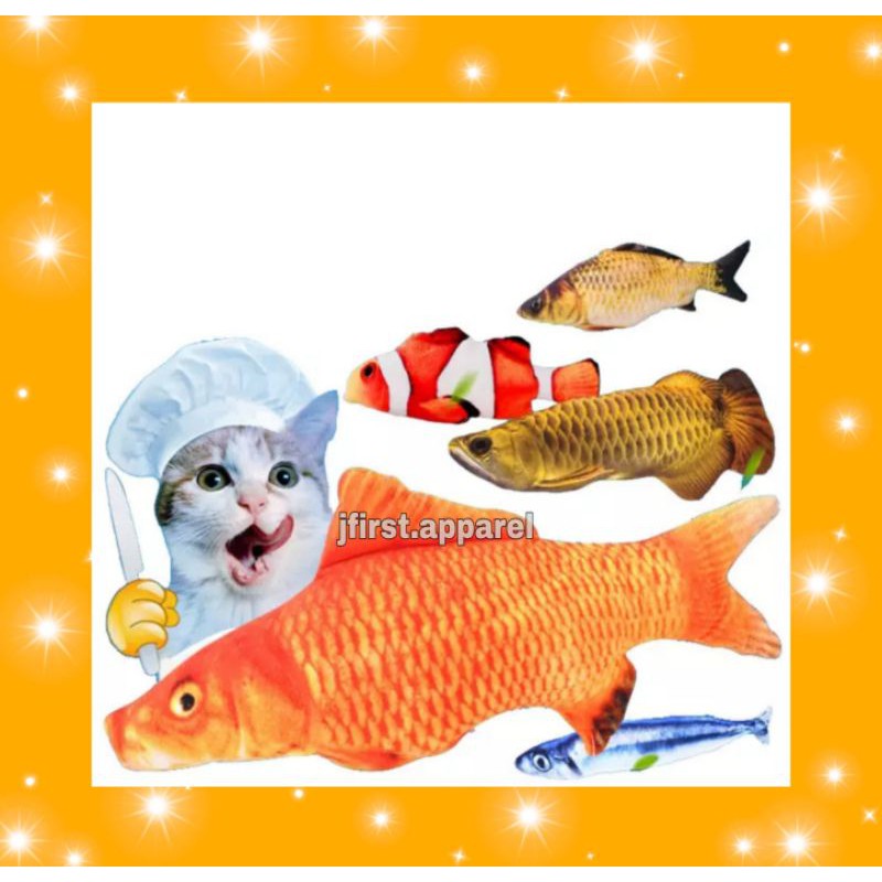 Jual MAINAN KUCING | CATNIP IKAN | GIGITAN KUCING | CAT TOY | CATNIP ...