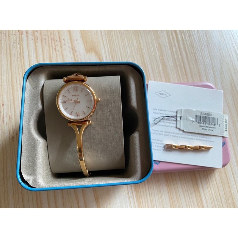 Jual Fossil ES4500 Rosegold Shopee Indonesia