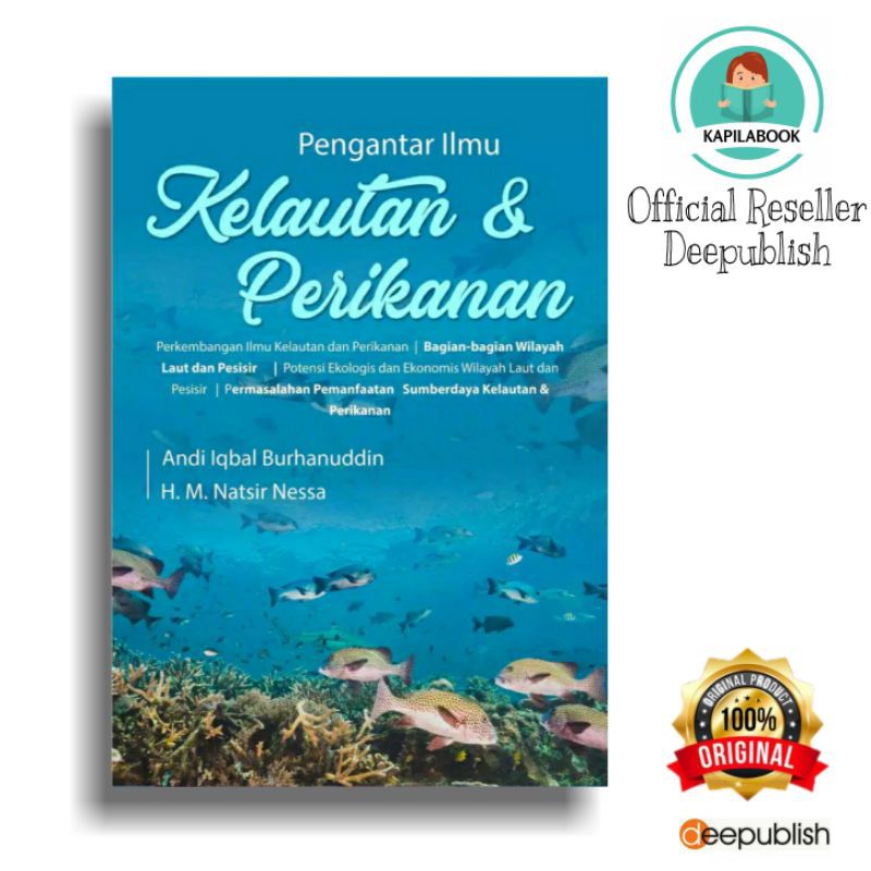 Jual Pengantar Ilmu Kelautan Dan Perikanan - ORIGINAL Deepublish ...