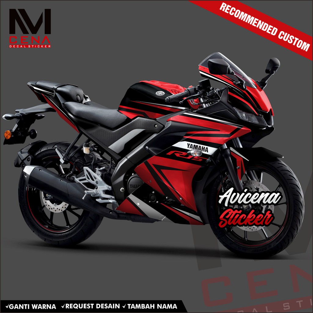 Jual Sticker Decal R15 V3 Full Body Decal Sticker Yamaha R15 V3 ...
