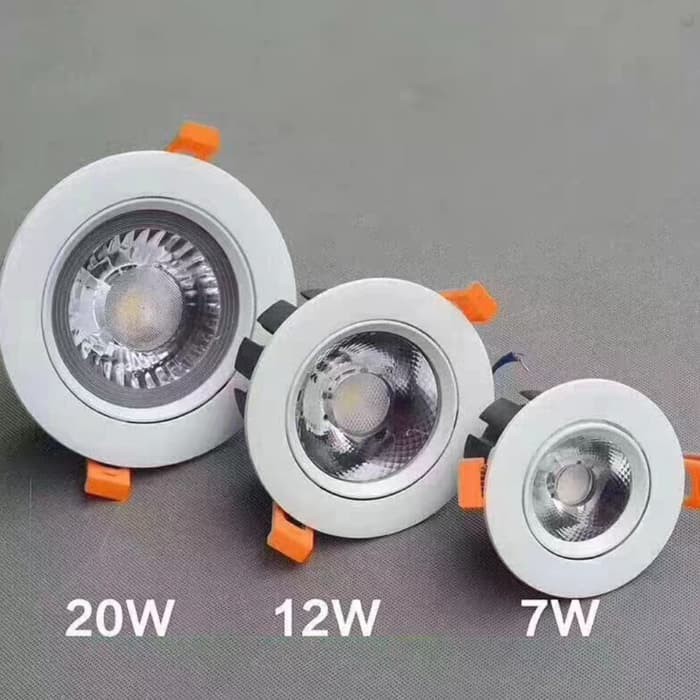 Jual Dijual LAMPU SOROT COB SPOTLIGHT SPOT LIGHT LED DOWNLIGHT PLAFON ...