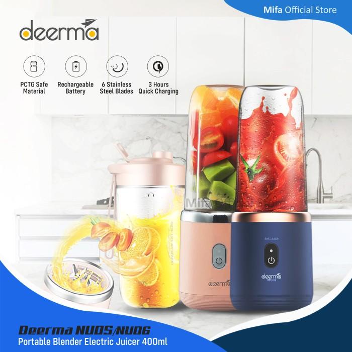 Jual Juui Xiaomi Deerma Blender Electric Portable Juicer Mini Mixer