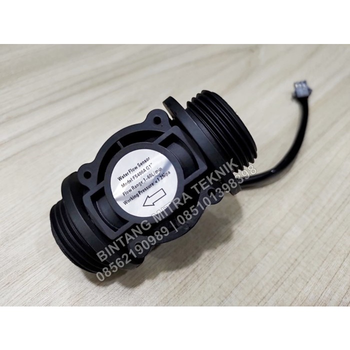Jual WATER FLOW SENSOR FS400A 1" / WATER FLOW SENSOR 1" / FLOW SENSOR 1