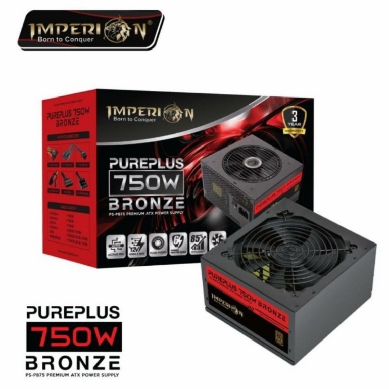 Jual Power Supply Imperion Watt Pureplus Bronze Shopee Indonesia