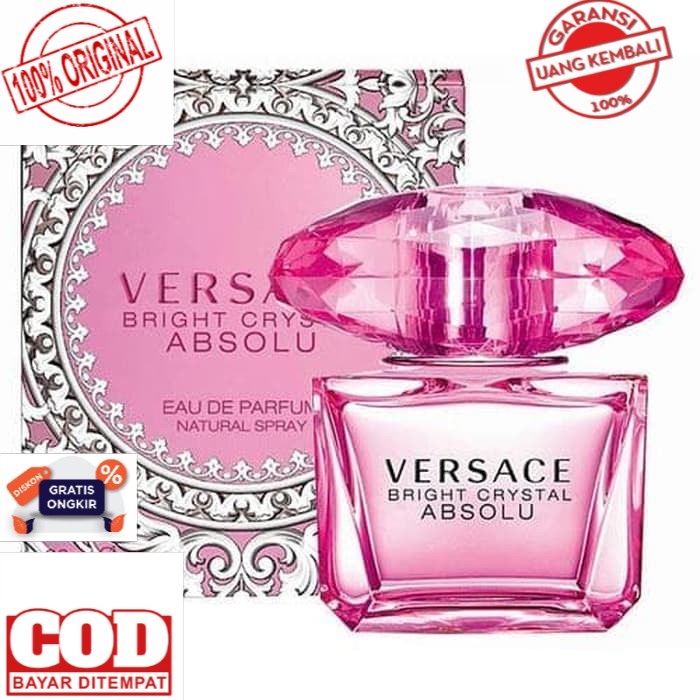 Jual PARFUM ORIGINAL EROPA Versace Bright Crystal Absolu EDP 90ml