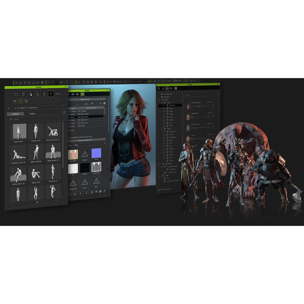 Jual Reallusion Character Creator 3 Pro - Aplikasi Perancang Model ...