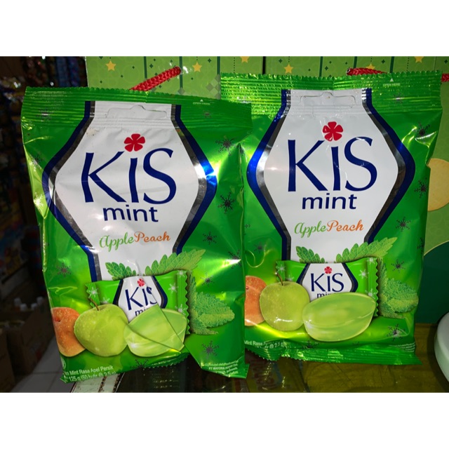 Jual Permen Kis Mint Apple Peach Isi 50 Pcs Shopee Indonesia 3795