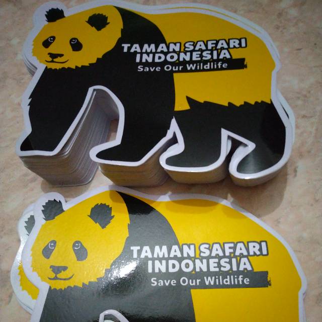 stiker taman safari indonesia