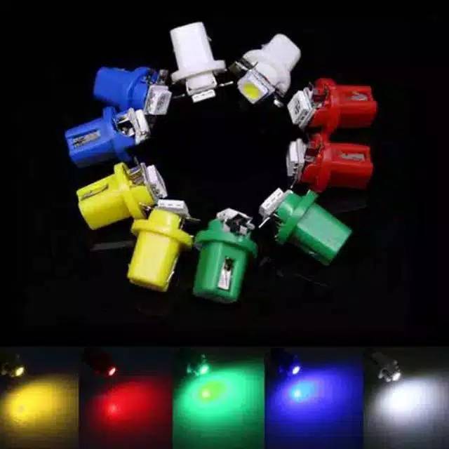 Jual Lampu led speedo meter panel ac T5 sudah dengan Socketnya 1Pcs ...