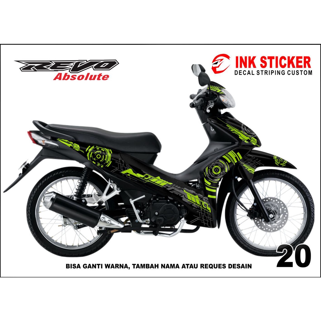 Jual Sticker Decal Revo Absolut no 20 Fullbody | Shopee Indonesia