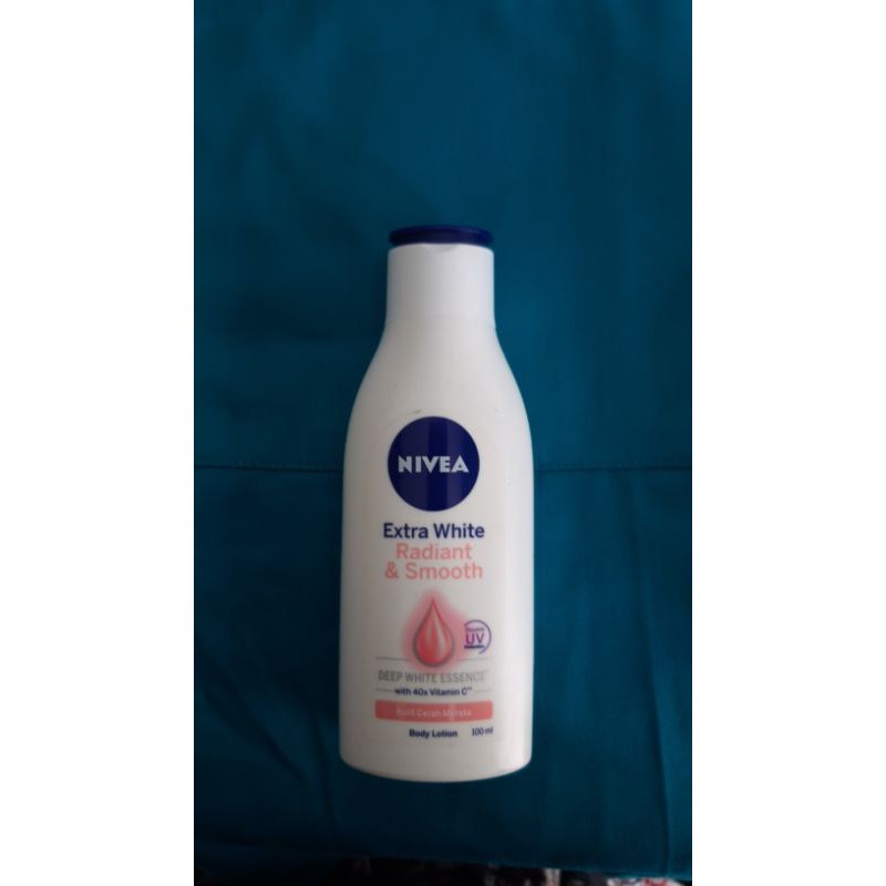 Jual Nivea Extra White Radiantand Smooth Body Lotion 100ml Original Shopee Indonesia 4368