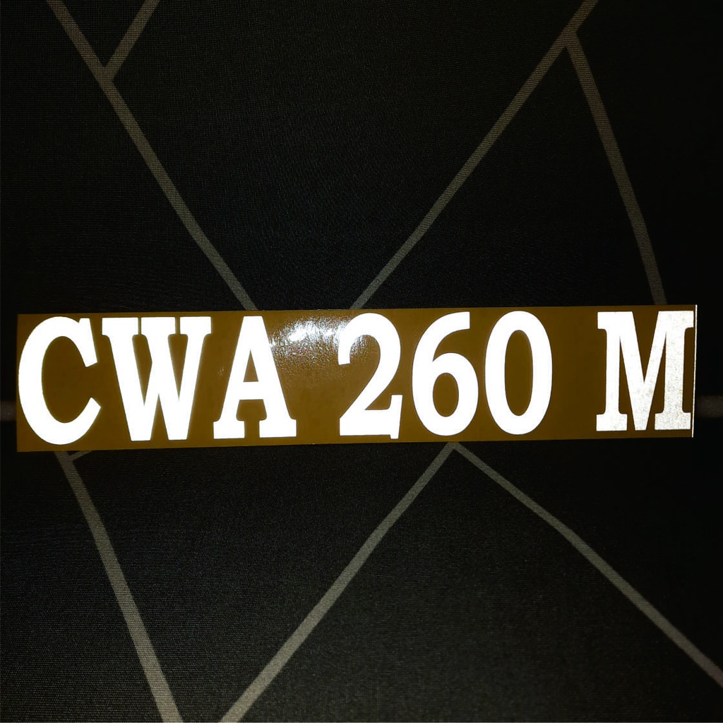 Jual sticker mobil CWA 260 M | Shopee Indonesia