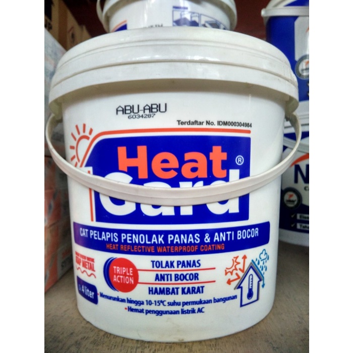 Jual Heatgard Cat Pelapis Anti Bocor Waterproofing 4kg Murah Shopee Indonesia 7785