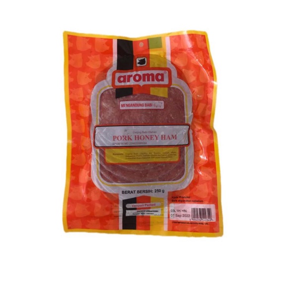 Jual Aroma Pork Honey Ham 250 Gram Shopee Indonesia