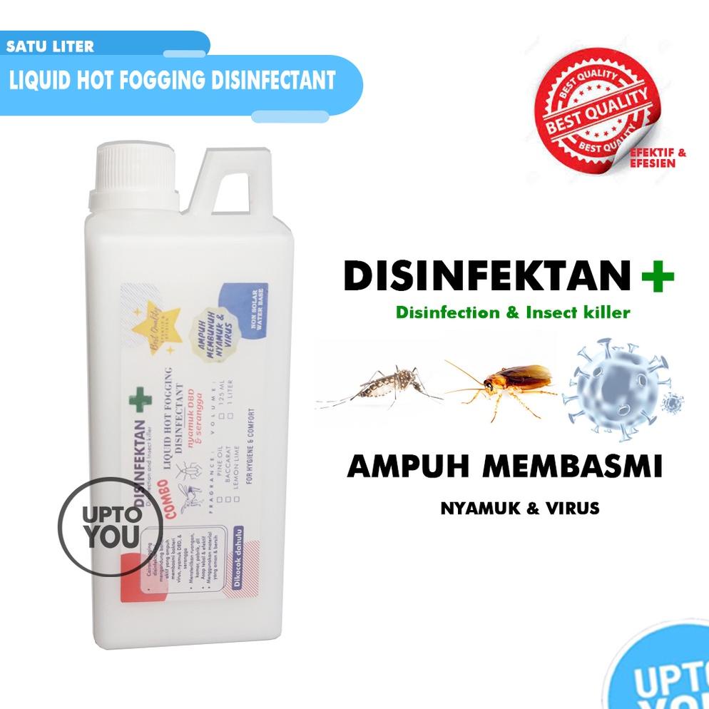 Jual Cairan Fogging Disinfektan Combo Dengan Obat Nyamuk Dbd Kecoa Serangga Fogging Liqu