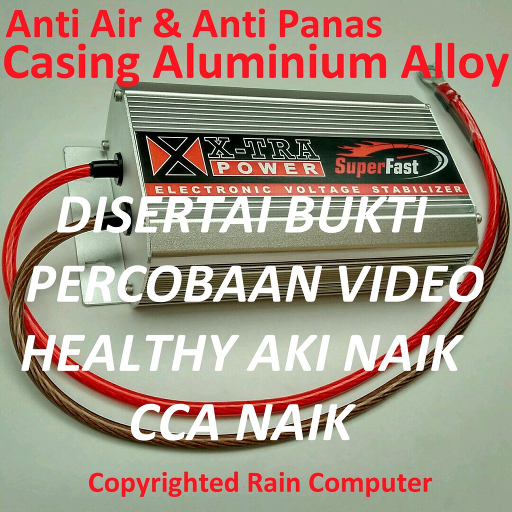 Jual Volt Stabilizer Aki Mobil penstabil tegangan listrik Electronics ...