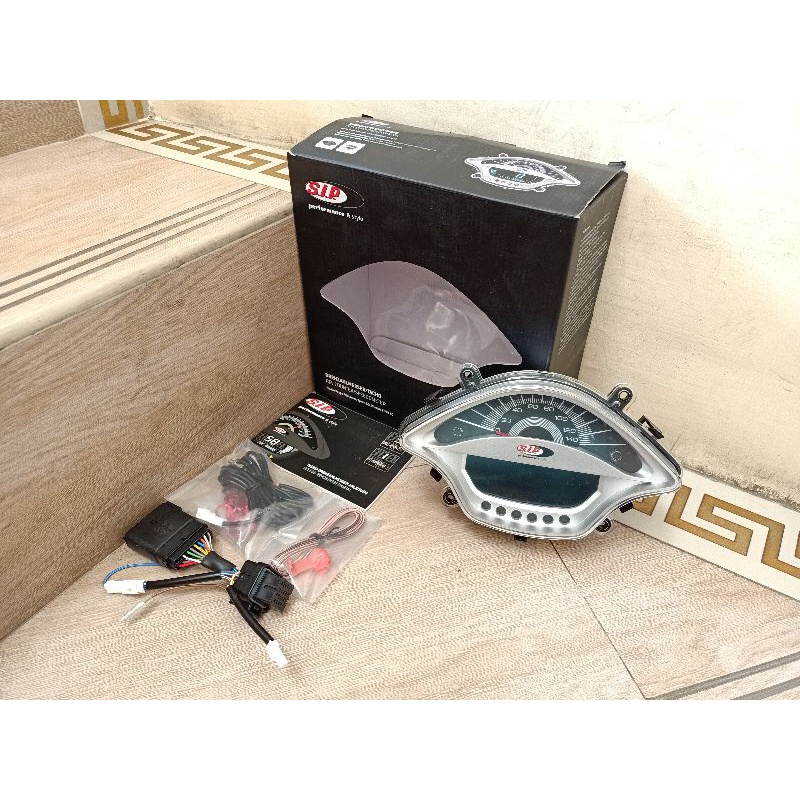Jual speedo speedometer digital sip vespa sprint primavera original