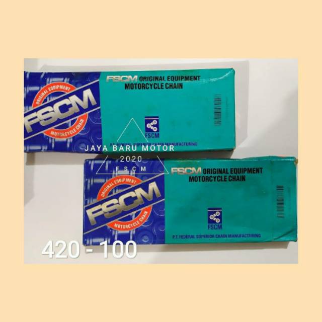 Jual Rantai Roda 420-100 FSCM | Shopee Indonesia