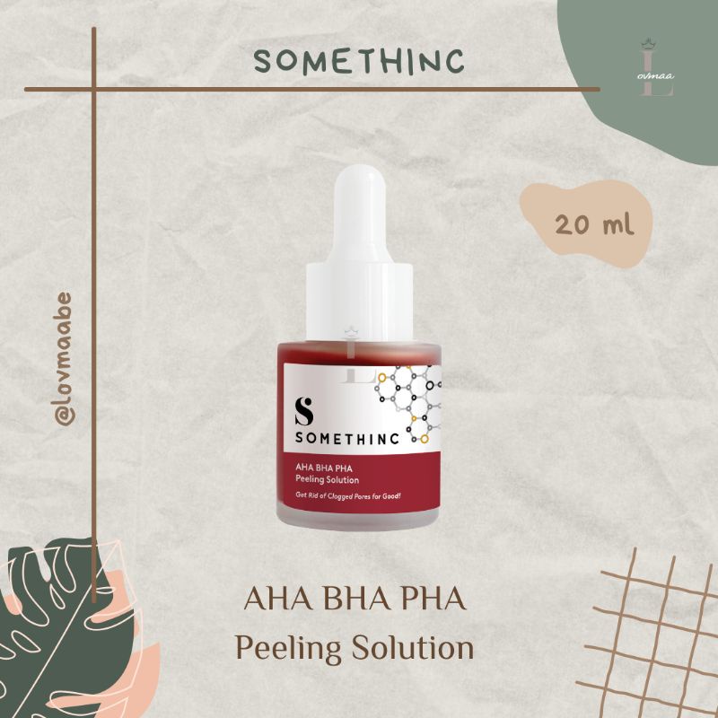 Jual SOMETHINC AHA BHA PHA Peeling Solution | Shopee Indonesia