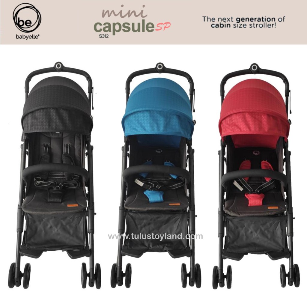 Jual Stroller Babyelle Mini Capsule SP S312 Cabin Size kereta dorong travel bayi ringan ringkas Baby Elle Shopee Indonesia