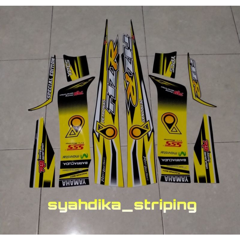 Jual Stiker Sticker Striping Lis Body Yamaha Fiz R F1z R Fizr Variasi