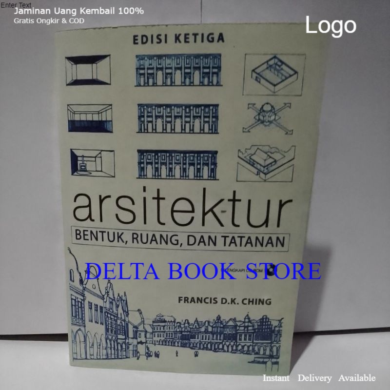 Jual Arsitektur Bentuk , Ruang , Dan Tatanan Edisi 3 Ketiga By Francis ...