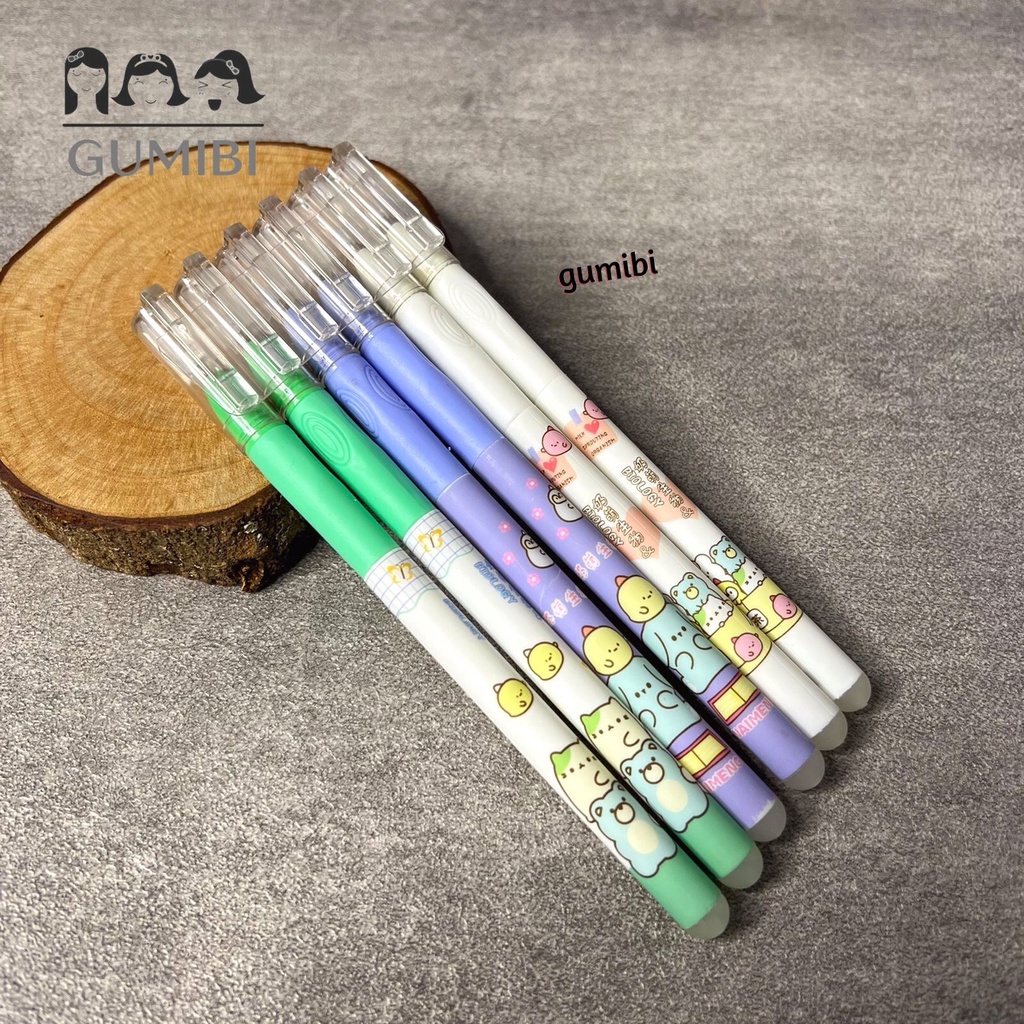 Jual PULPEN HAPUS ODEMEI HARGA SATUAN ERASABLE PEN AODEMEI MOTIF KARTUN ...