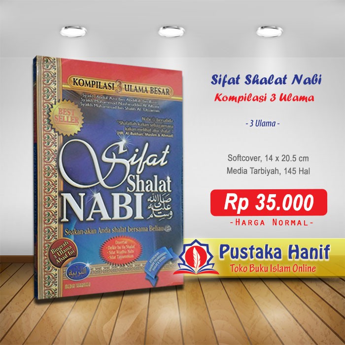 Jual Buku Sifat Shalat Nabi / Tata Cara Sholat - Kompilasi 3 Ulama ...