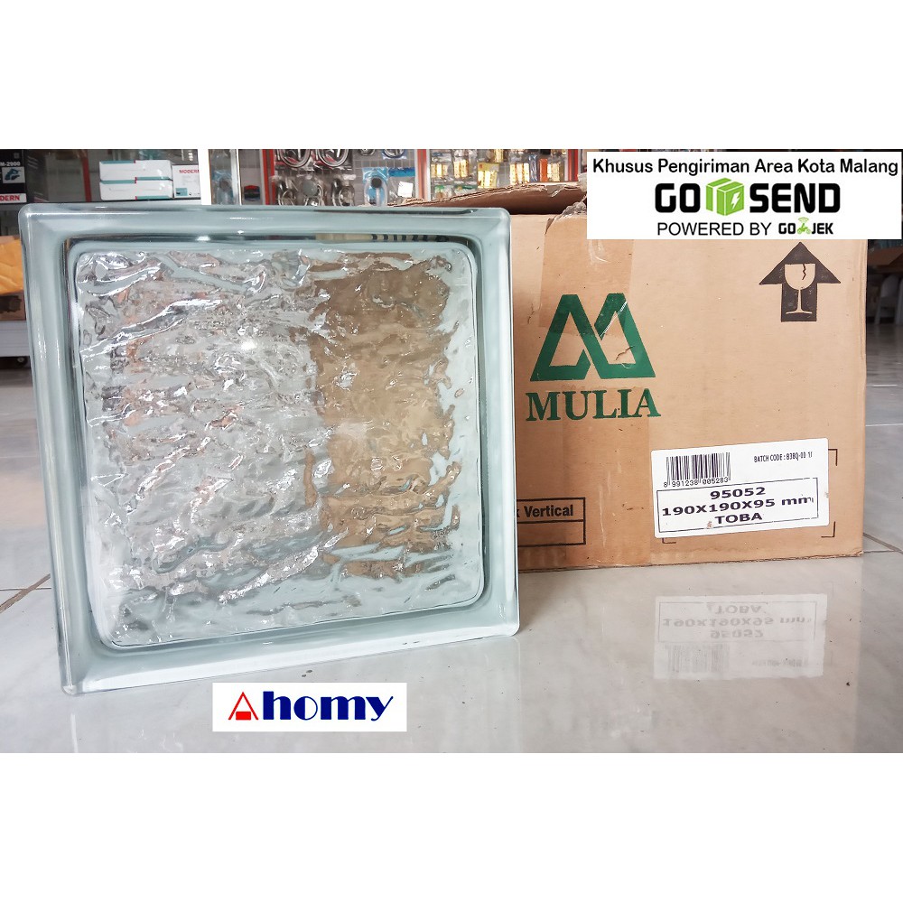 Jual Glass Block Glassblock Toba Mulia Shopee Indonesia 1162