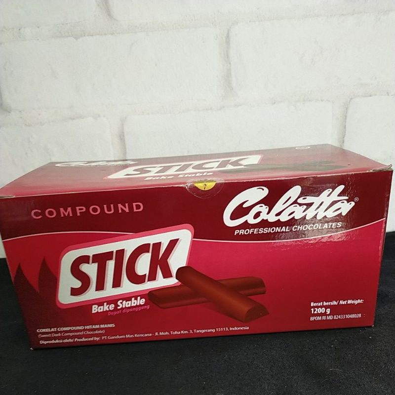 Jual collata stick dark coklat compound 1200gr | Shopee Indonesia