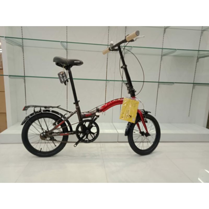 Jual sepeda lipat United stylo 16 inch Garansi resmi, *free pompa ban ...