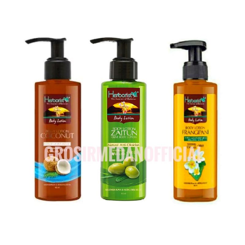 Jual Herborist Body Lotion Zaitun Coconut Frangipani Shopee Indonesia