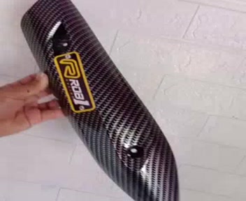 Jual COVER TAMENG KNALPOT ROB1 CARBON NMAX PCX AEROX VARIO 125/150 DLL ...