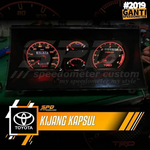 Jual Panel Speedometer Custum Kijang Kapsul Shopee Indonesia