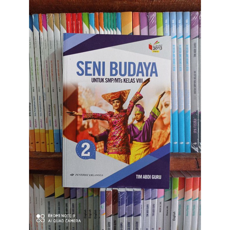 Jual Buku SMP Seni Budaya Kelas 8 Revisi Erlangga | Shopee Indonesia