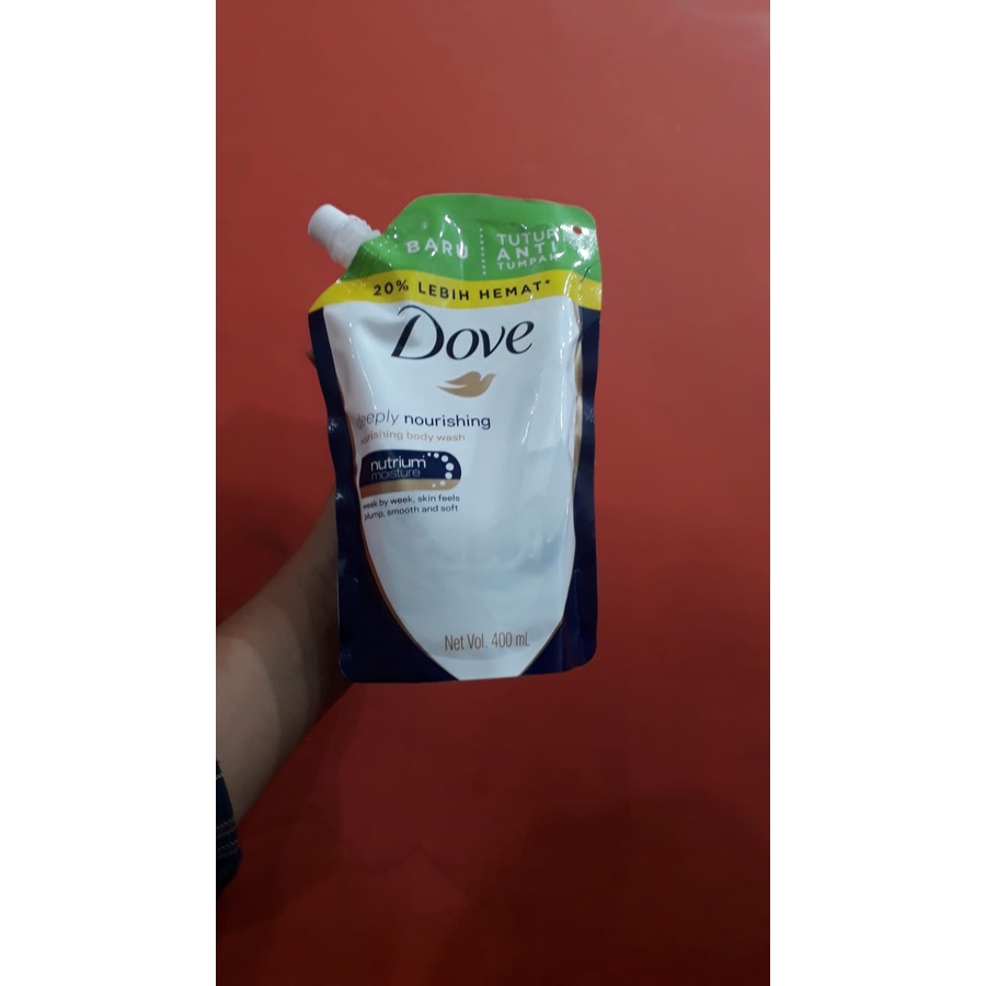 Jual DOVE BODY WASH NUTRIUM MOISTURE DEEPLY NOURISHING 400ml | Shopee ...