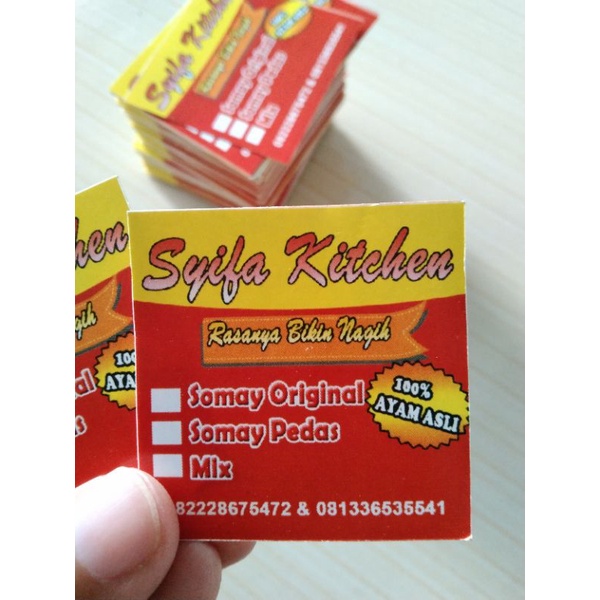 Jual Stiker/label Murah free desain (kertas >a3+) | Shopee Indonesia