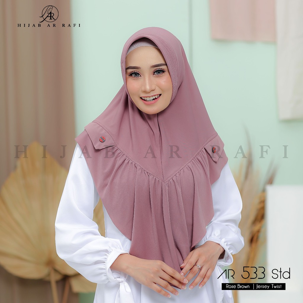 Jual Ar Rafi Pusat - AR 533 STD - Hijab Couple - Hijab Ar rafi Original ...