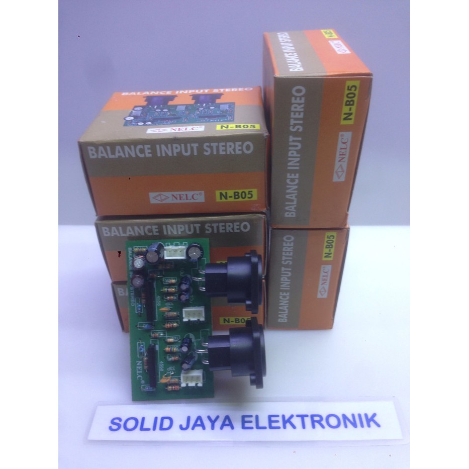 Jual BALANCE INPUT STEREO AUDIO NELC N-805 N-B05 N085 INPUT BALANCE KIT