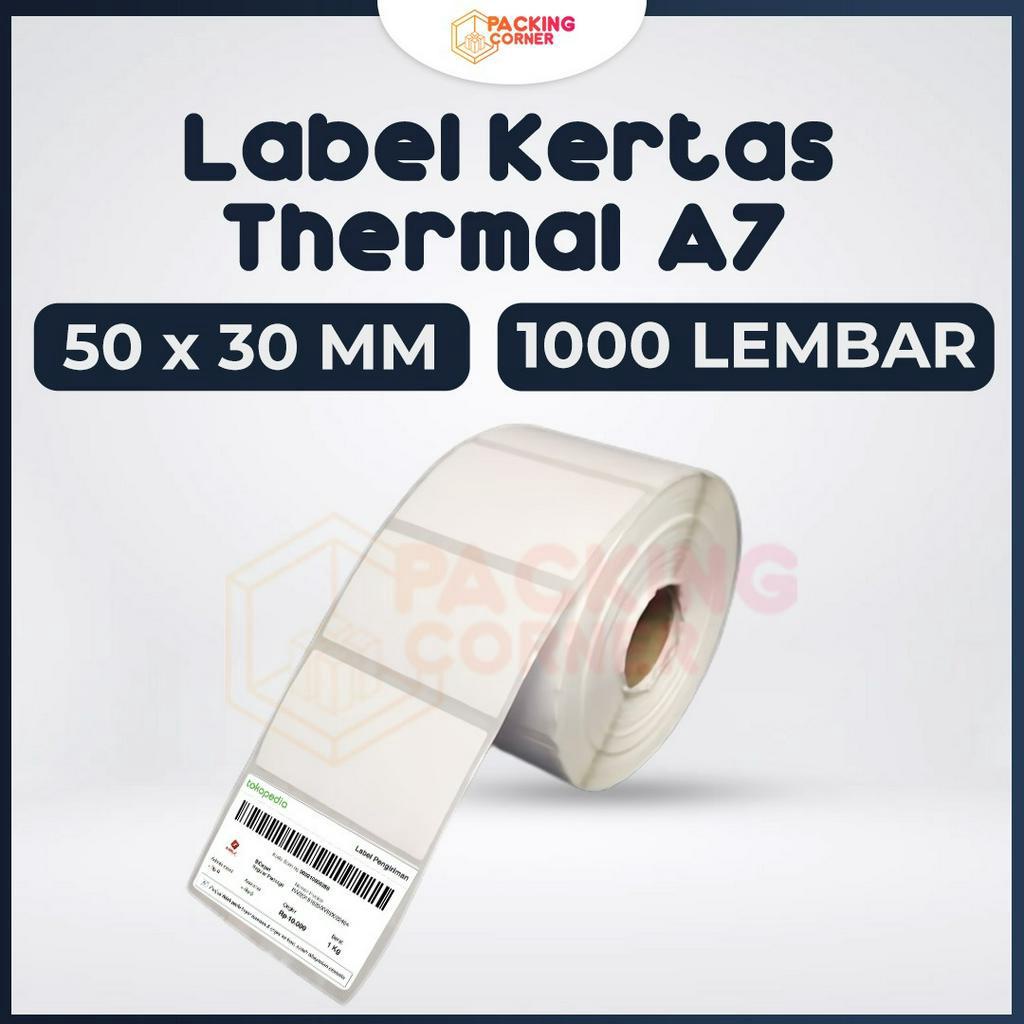 Jual Kertas Sticker Stiker Label Resi Thermal Barcode X X X