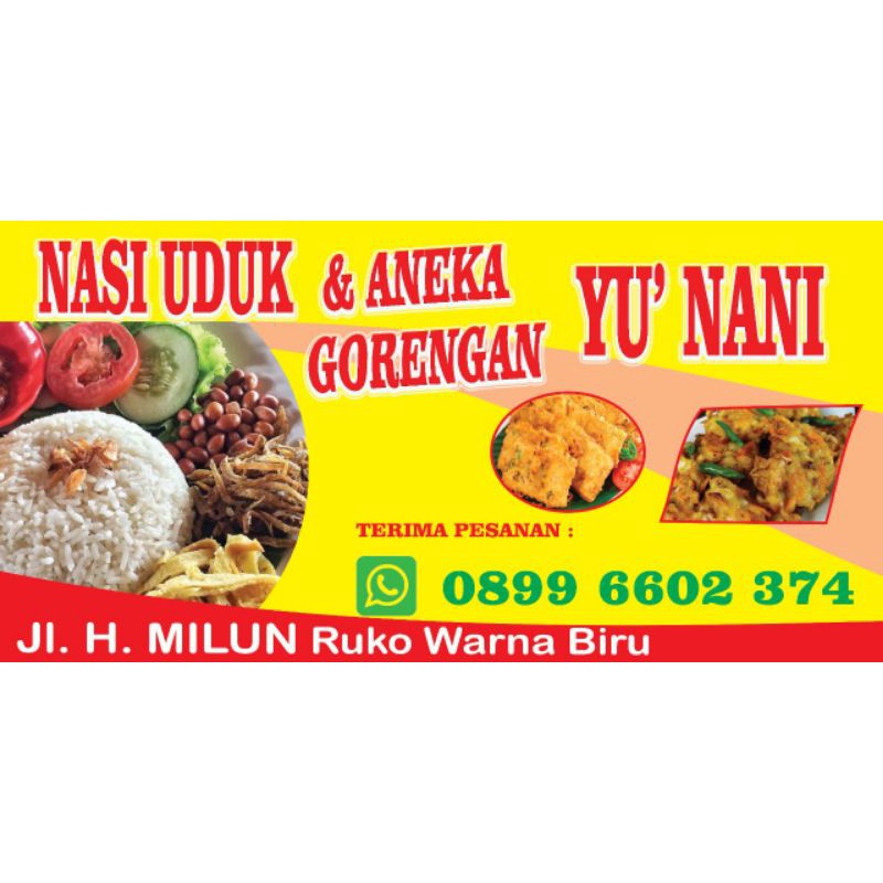 Jual CETAK SPANDUK BANNER MURAH PROSES CEPAT / Custom Spanduk Desain ...