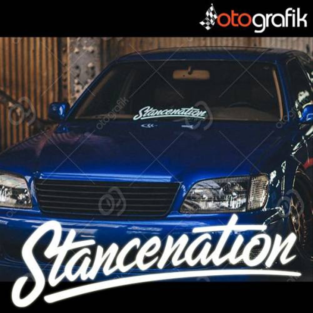 Jual Sticker JDM Stancenation Sticker Kaca Mobil Universal Shopee Indonesia