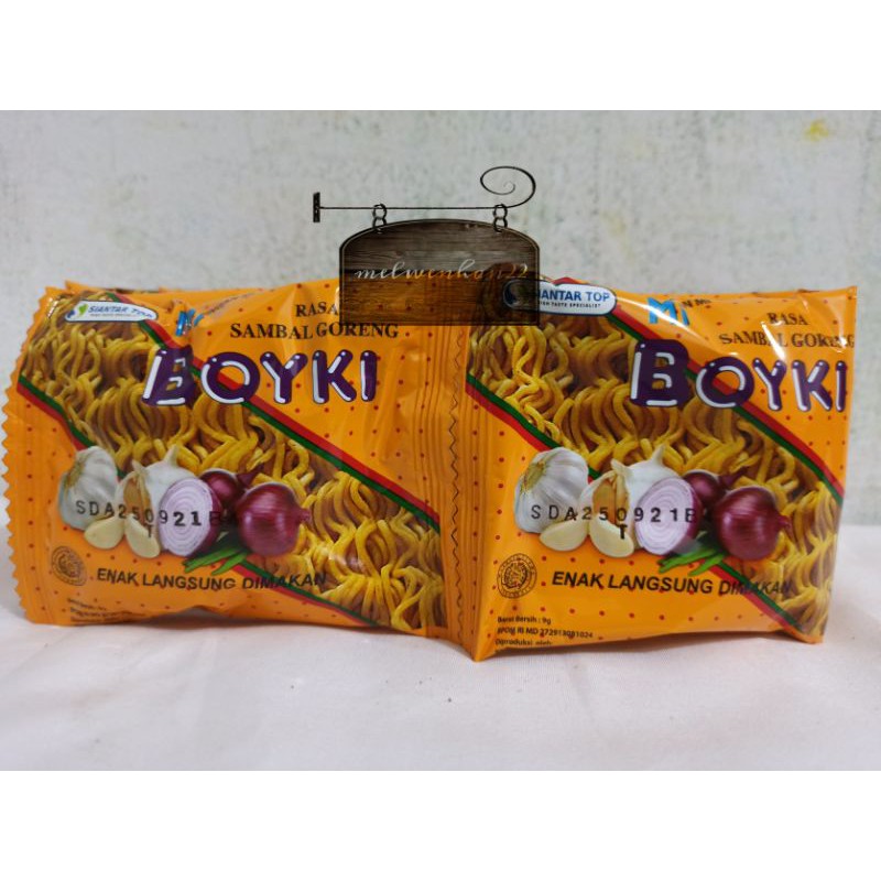 Jual JAJANAN JADUL SNACK MI BOYKI 16gr Kemasan Baru | Shopee Indonesia