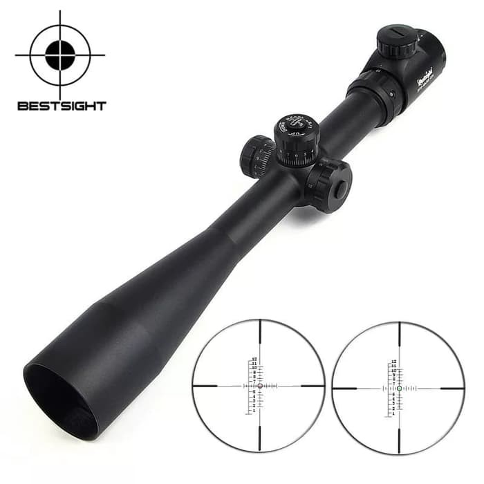 Jual Telescope Bestsight 10-40x50 SFP IR Tube 30 Rifle Scope Hunting ...