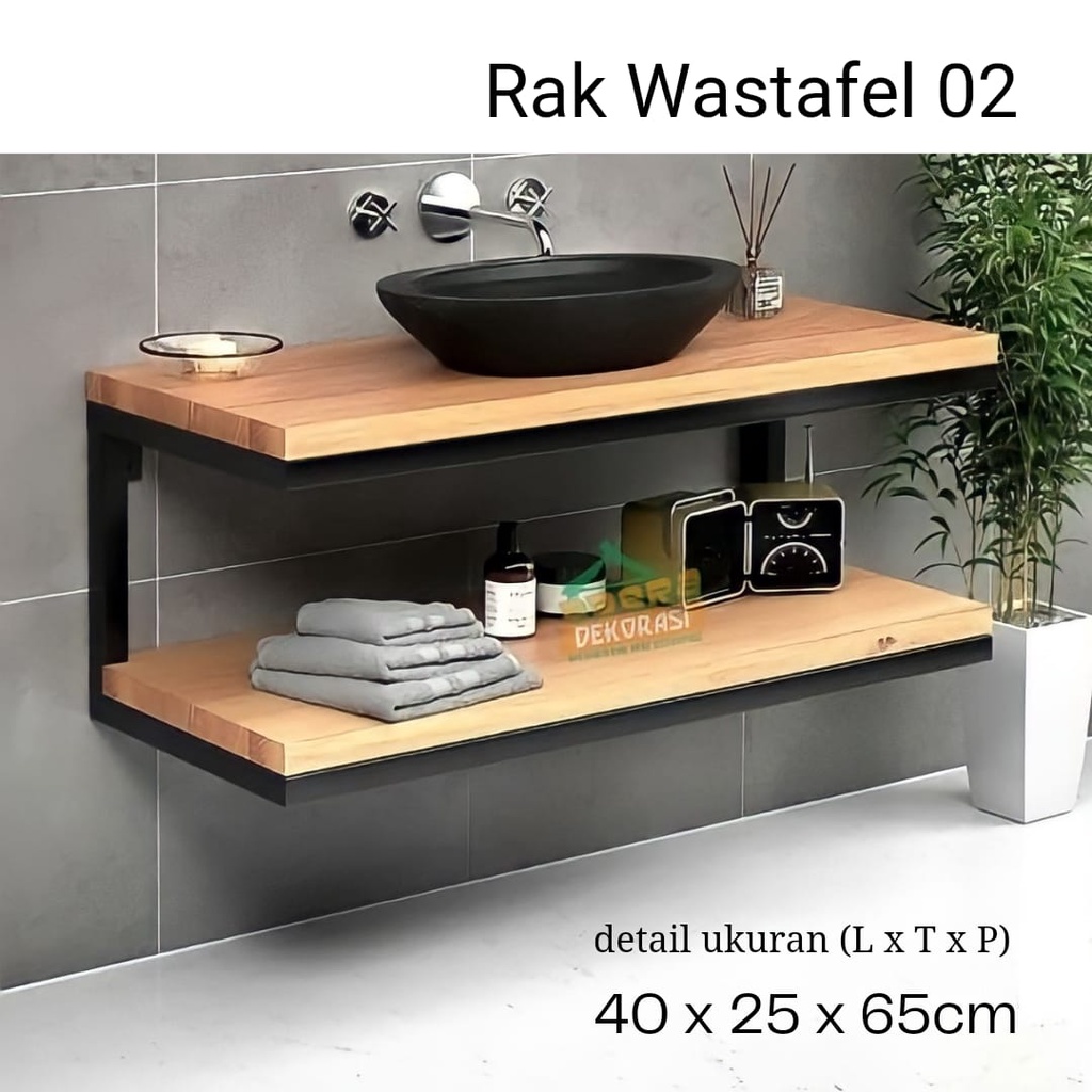 Jual Rak Wastafel Custom - Rak Kamar Mandi - Rak Serbaguna | Shopee ...