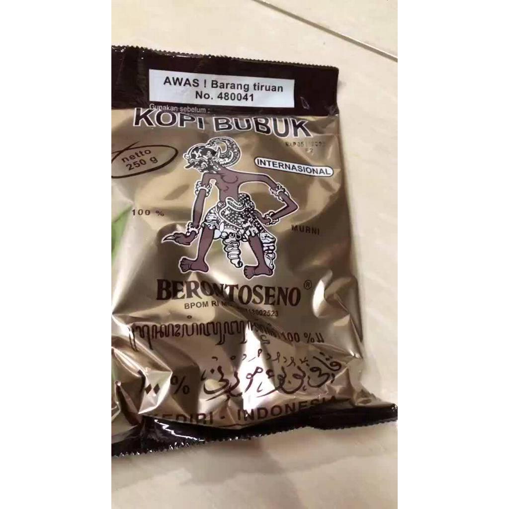 Jual Kopi Bubuk Berontoseno original Kediri jawa timur / Kopi ...