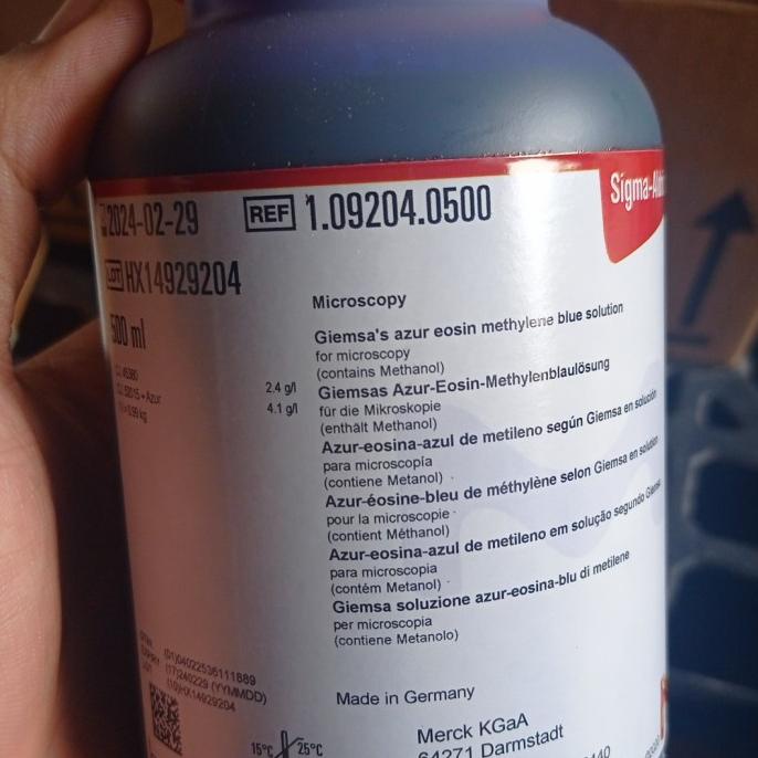 Jual Promo Gimsa / Giemsa Merck 500ml | Shopee Indonesia