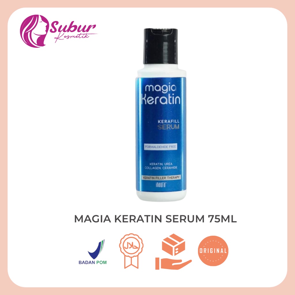 Jual Inaura - Magia Keratin Serum 75ml | Shopee Indonesia