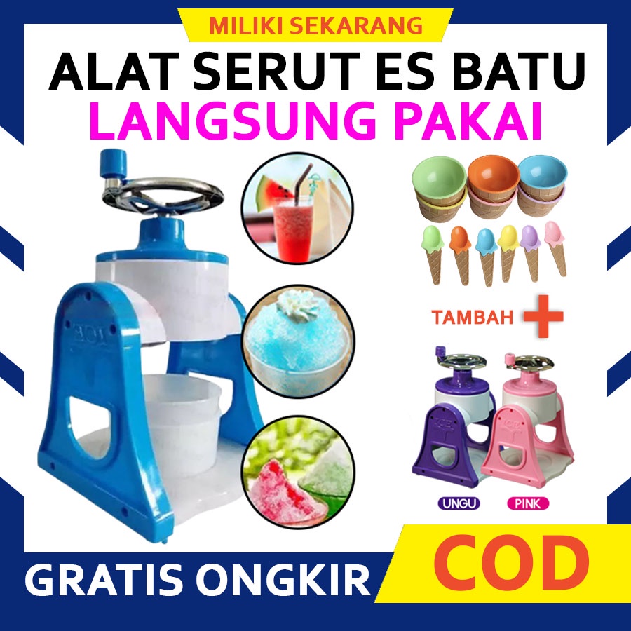 Jual Alat Serut Es Batu Serutan Es Batu Manual Alat Serut Es Generasi