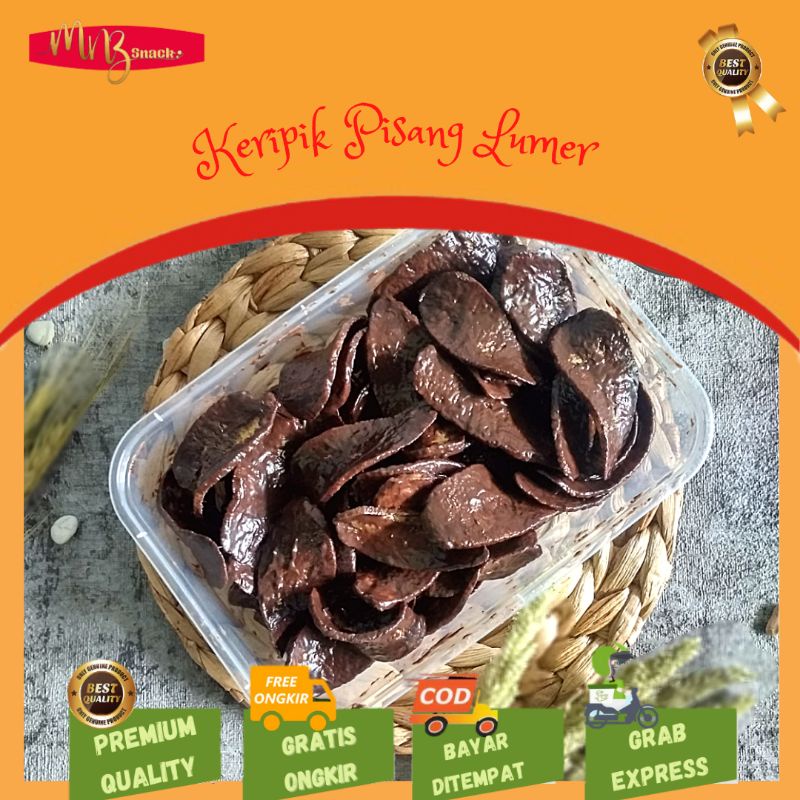 Jual Mnzsnack Keripik Pisang Lumer Banana Melted Kripik Pisang Coklat